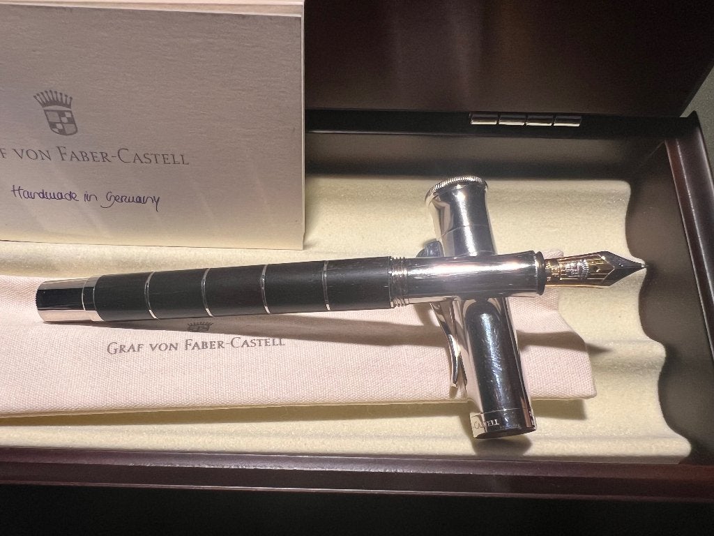 Graf von Faber Castell Anello vulpen, Verzamelen, Pennenverzamelingen, Overige merken, Nieuw, Met doosje, Ophalen of Verzenden