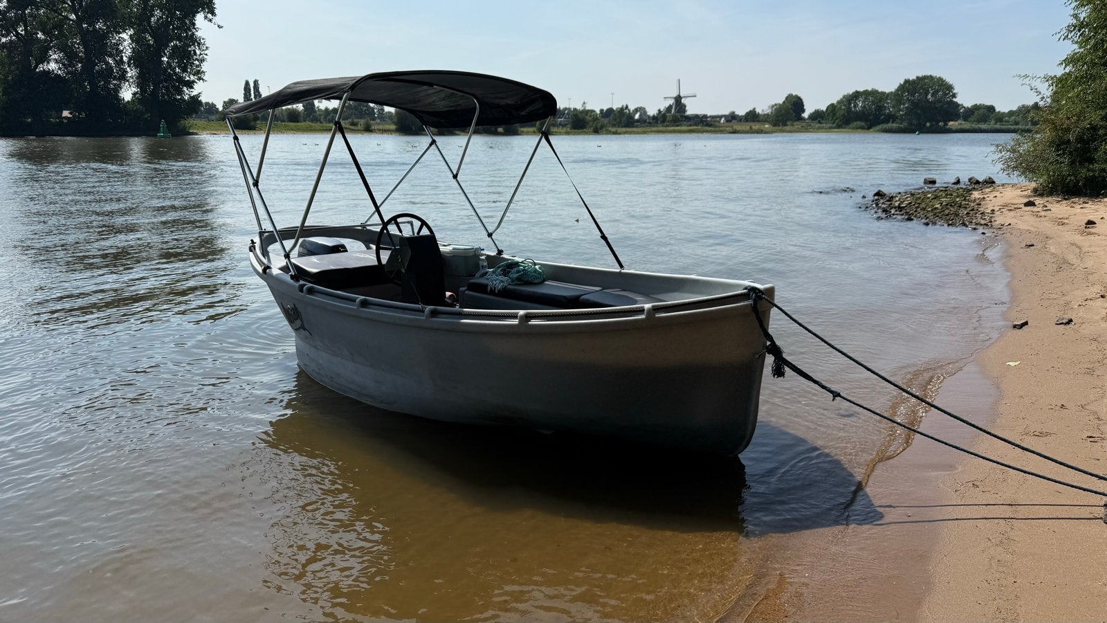 Whaly 450 classic sloep met trailer 8pk yamaha, 8 pk, Gebruikt, Overige materialen, Ophalen