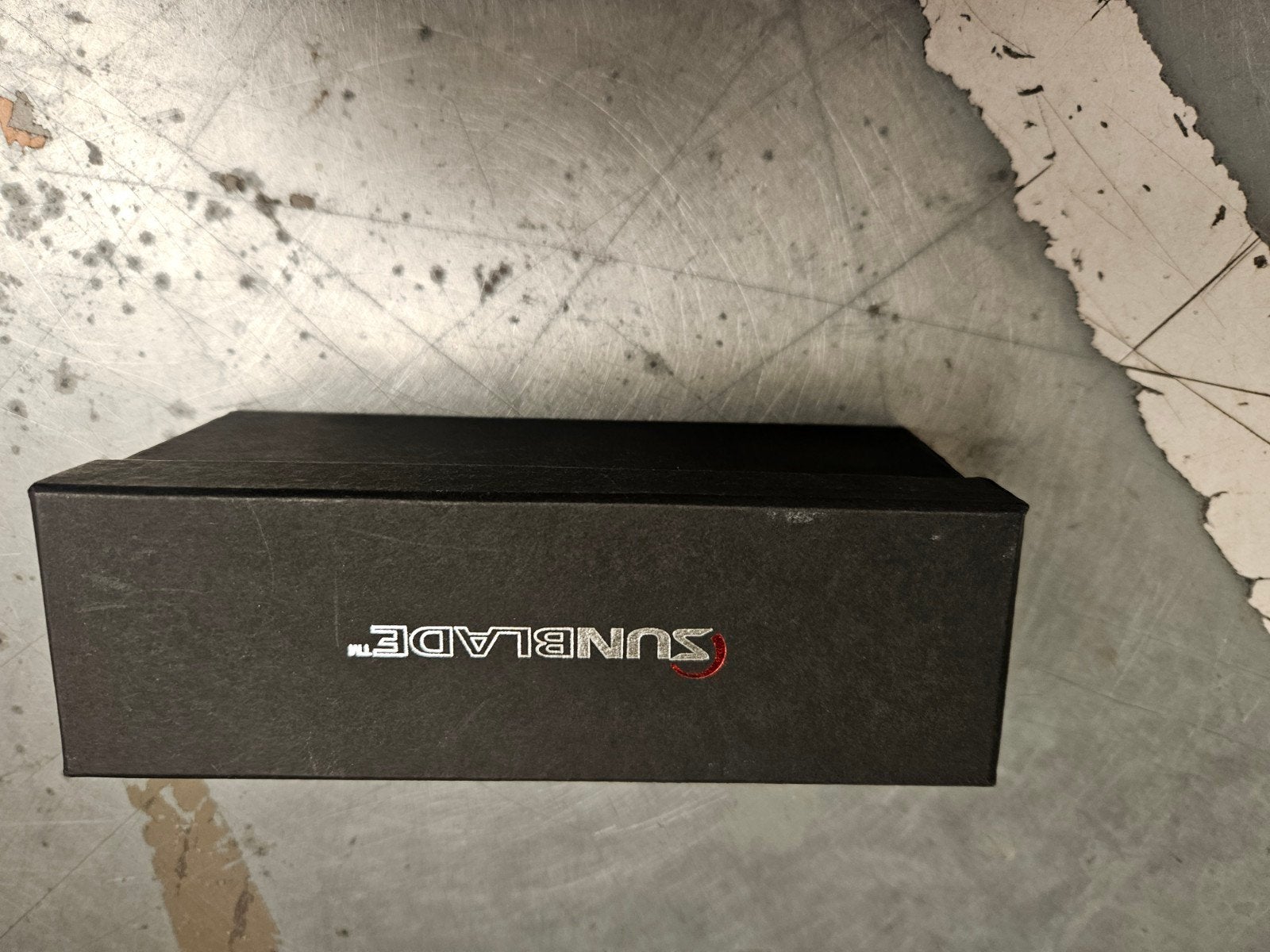 Sunblade Zonnebril met etui en certificaat, Zonnebril, Zwart, Nieuw, Ophalen
