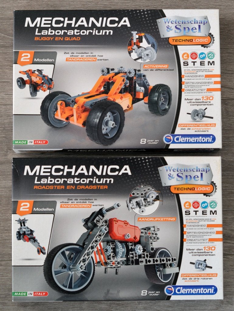2 mechanica bouwdozen, Ophalen of Verzenden, Nieuw, Knutselwerk