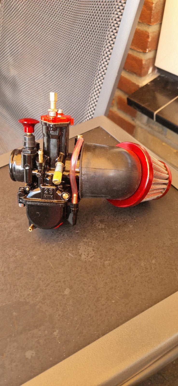 PWK 28mm Carburateur met Powerfilter, Ophalen of Verzenden, Nieuw, Carburateur, PWK