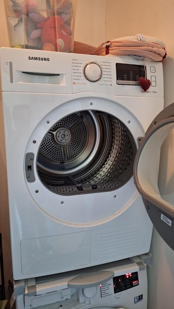 Samsung OptimalDry 7.0kg Condensdroger, Witgoed en Apparatuur, Wasdrogers, Ophalen, 6 tot 8 kg, Gebruikt, Anti-kreukfase