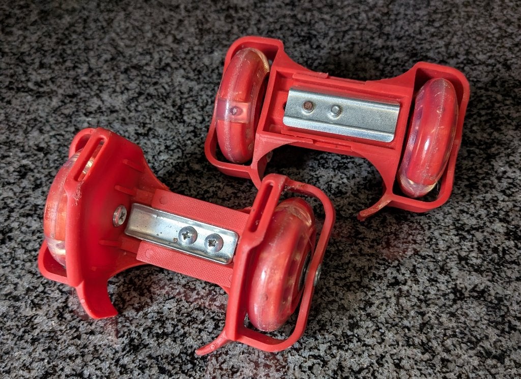 Knipperende Rolschaats Schoenen, Ophalen of Verzenden, Verstelbaar, Gebruikt, Dames