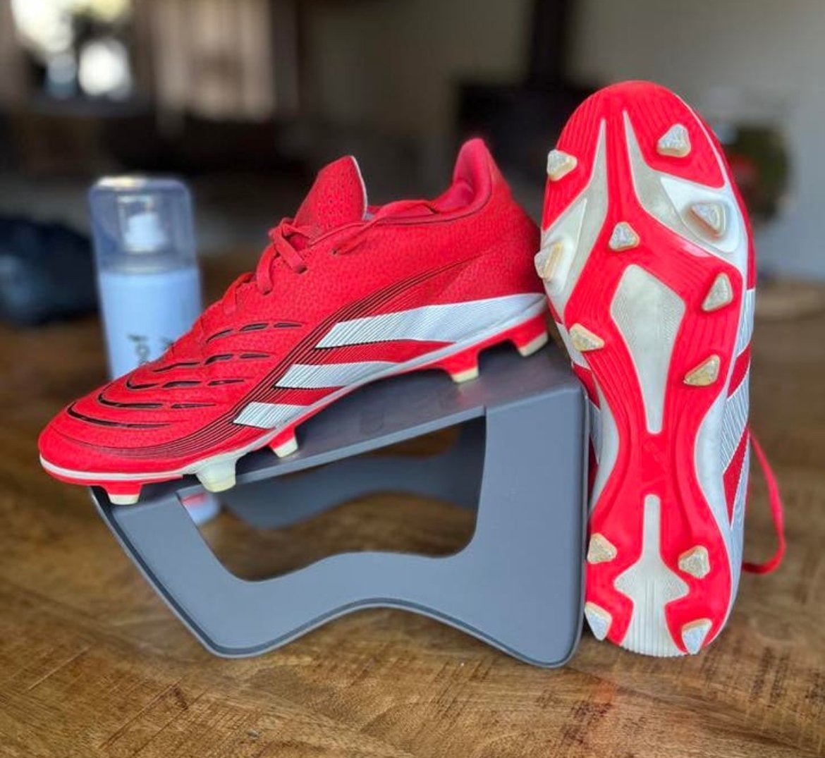 Adidas predator voetbalschoenen, Sport en Fitness, Voetbal, Maat XS of kleiner, Ophalen, Zo goed als nieuw, Schoenen