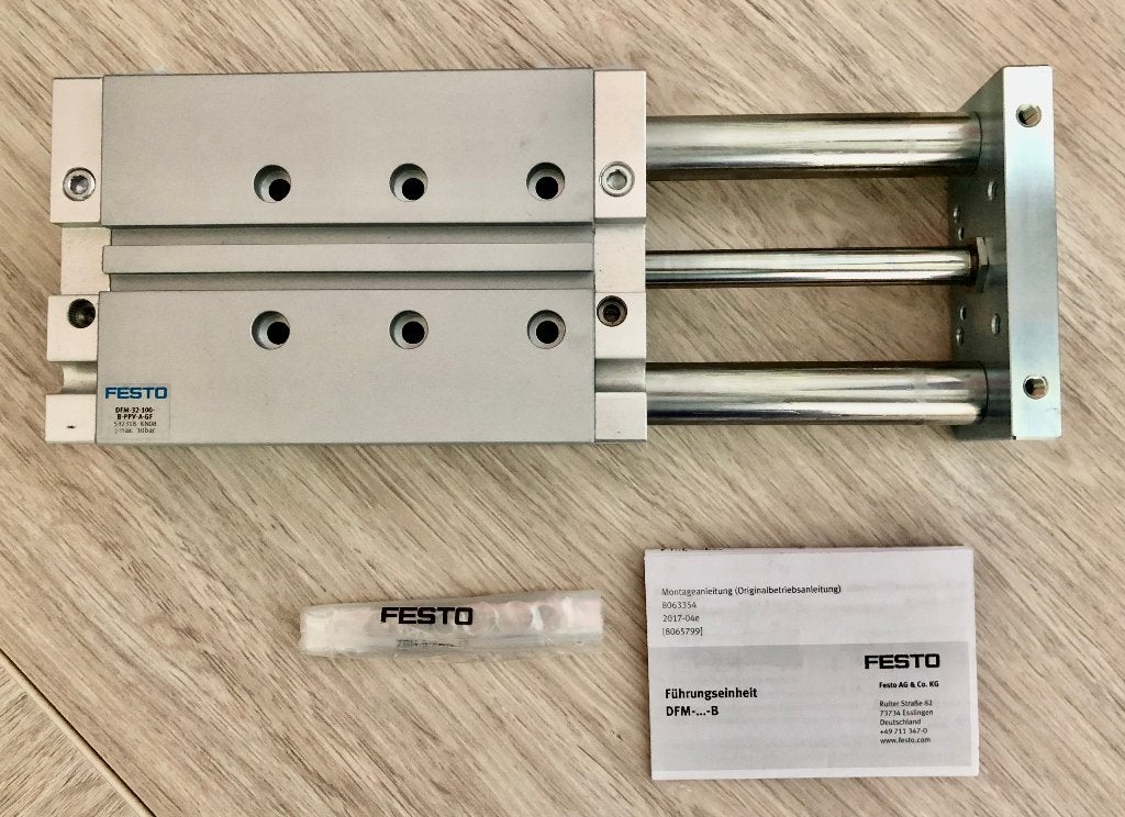 FESTO - Geleide Cilinder - DFM-32-100-B-PPV-A-GF - 532318, Ophalen of Verzenden, Nieuw