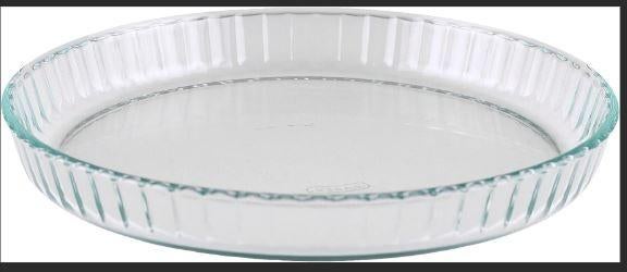 ovenschaal quiche cheesecake vorm   PYREX, Hobby en Vrije tijd, Ophalen of Verzenden, Zo goed als nieuw, Taarten, Bakvorm