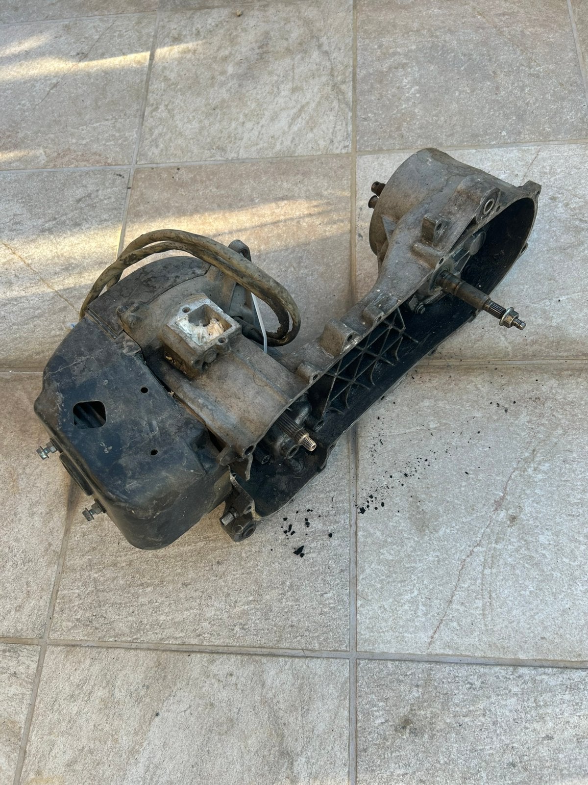 Piaggio zip 2takt AC motor blok carters 50cc onderdelen 2t, Ophalen of Verzenden