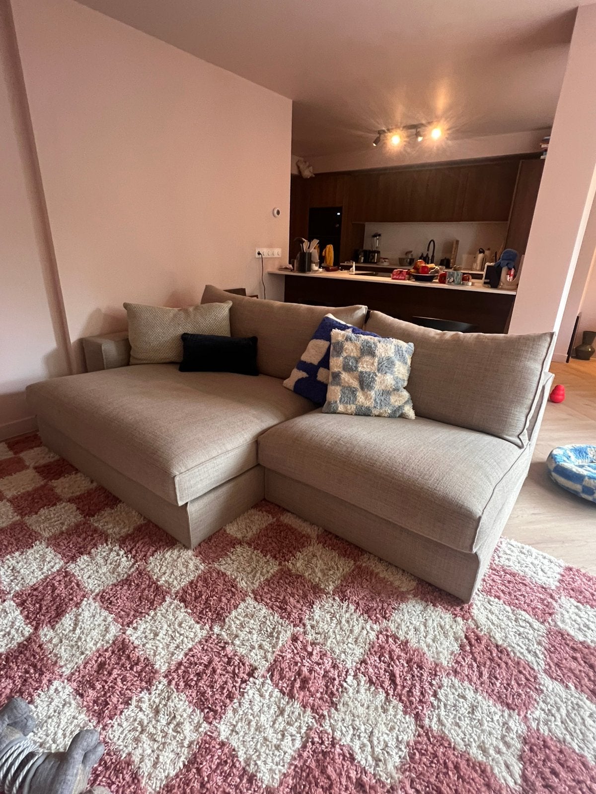 Linteloo bank - Hamptons, Ophalen, 250 tot 300 cm, Hoogwaardige kwaliteit, Driepersoons