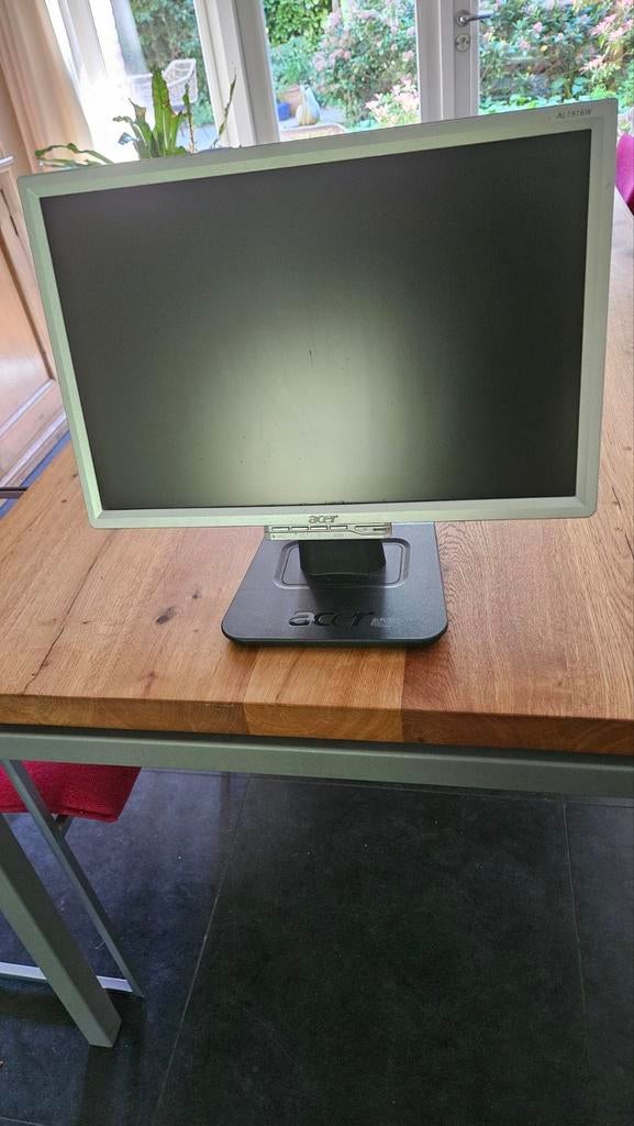 Acer monitor 19 inch, Computers en Software, Monitoren, Kantelbaar, Ophalen of Verzenden, VGA, 60 Hz of minder
