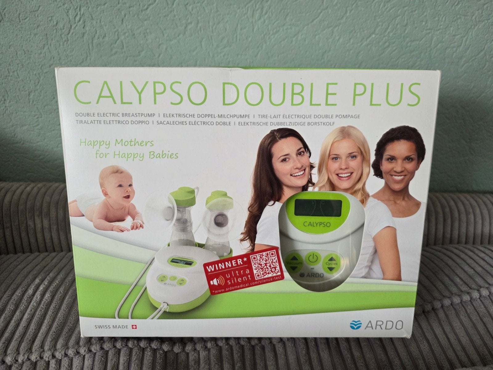 Ardo Calypso Double Plus elektrische borstkolf, Ophalen of Verzenden, Zo goed als nieuw