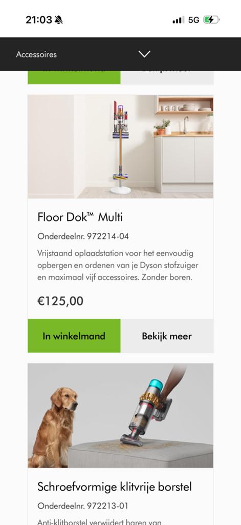 Floor dok multi van Dyson, Ophalen of Verzenden, Nieuw