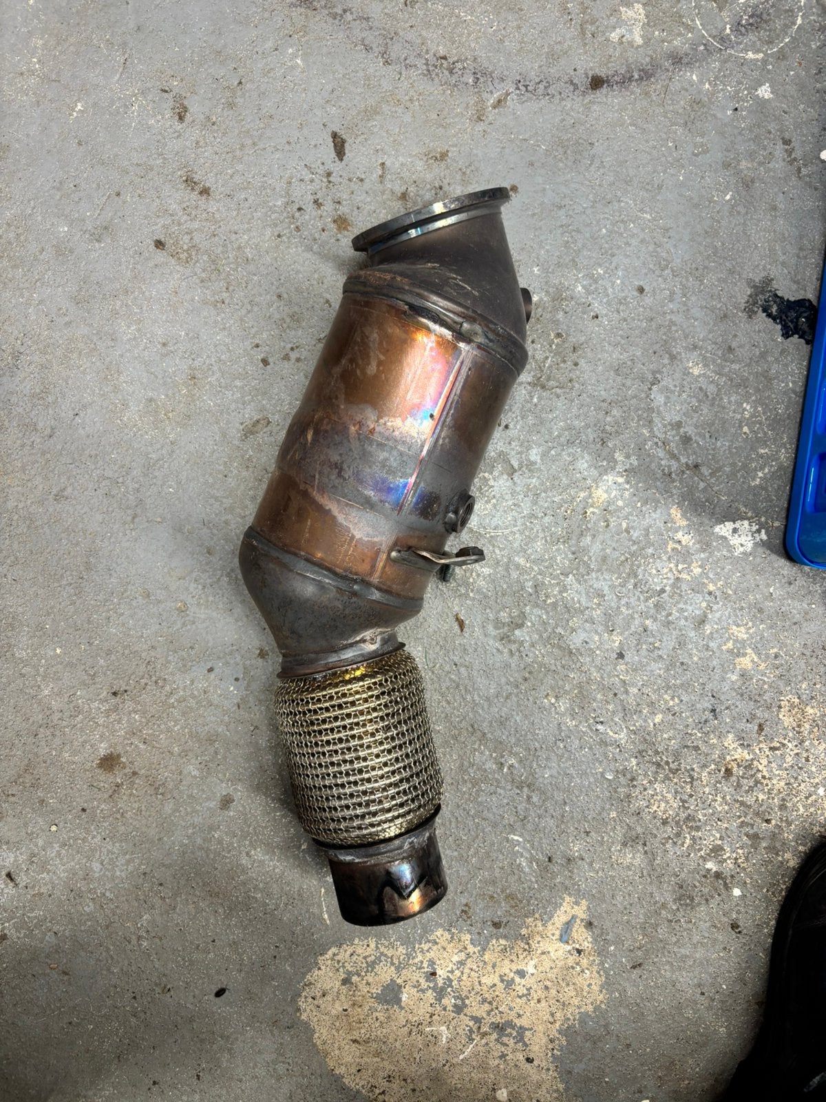 BMW DOWNPIPE/KATALYSATOR 8 638 227, Ophalen of Verzenden, Gebruikt, BMW