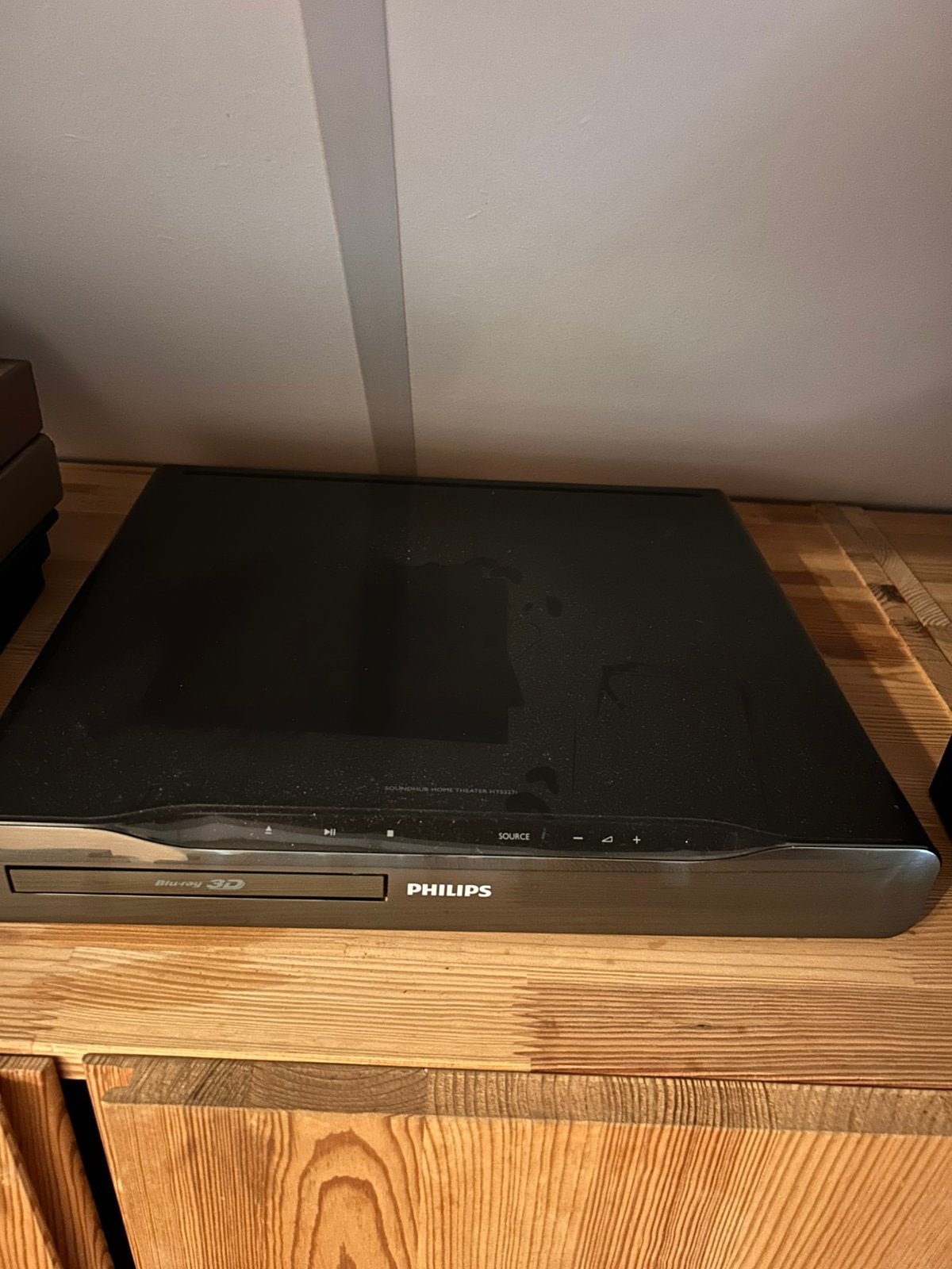 Dvd/Blu-ray speler met geluidsbox, Audio, Tv en Foto, Blu-ray-spelers, Ophalen, Gebruikt, Philips