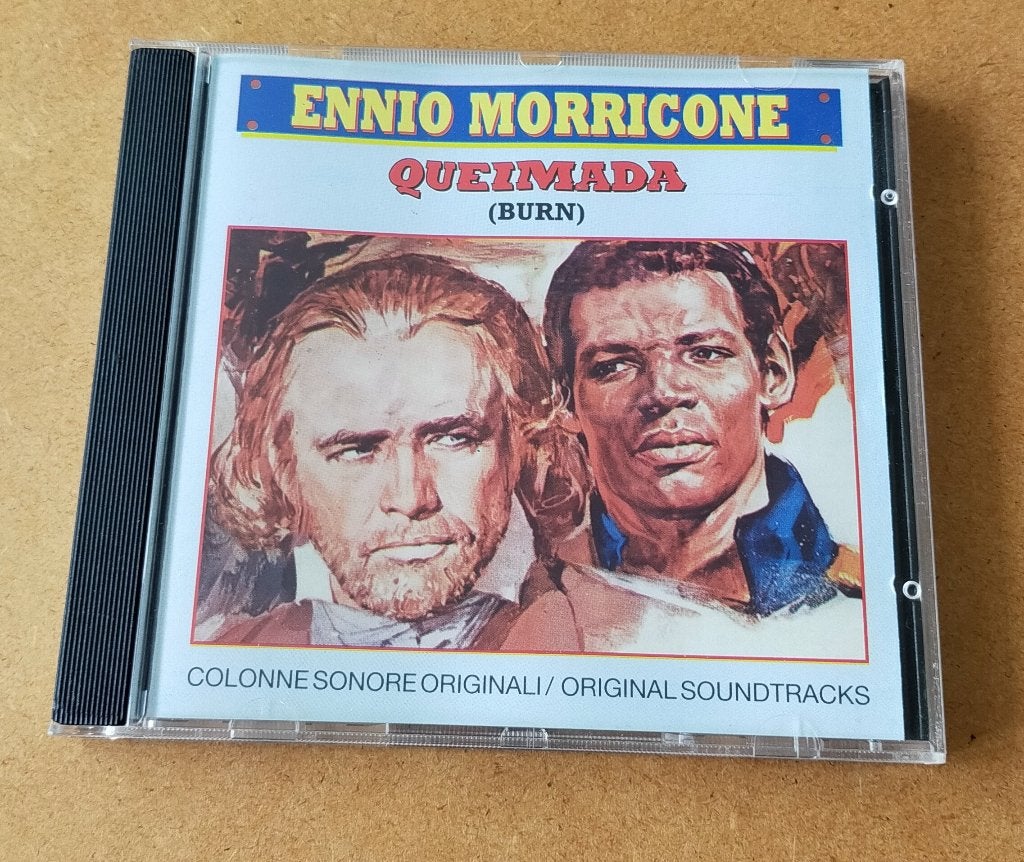 Queimada (Burn) Soundtrack CD 1969/1996 Ennio Morricone, Ophalen of Verzenden, Zo goed als nieuw