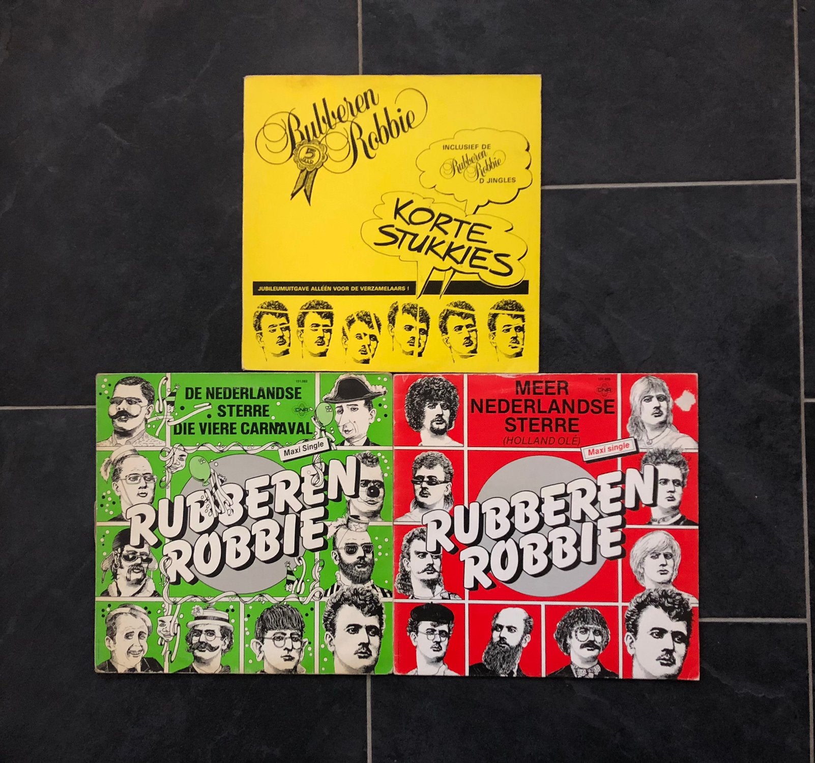 Rubberen Robbie 3 lp’s, Ophalen, Gebruikt, Overige formaten, Levenslied of Smartlap