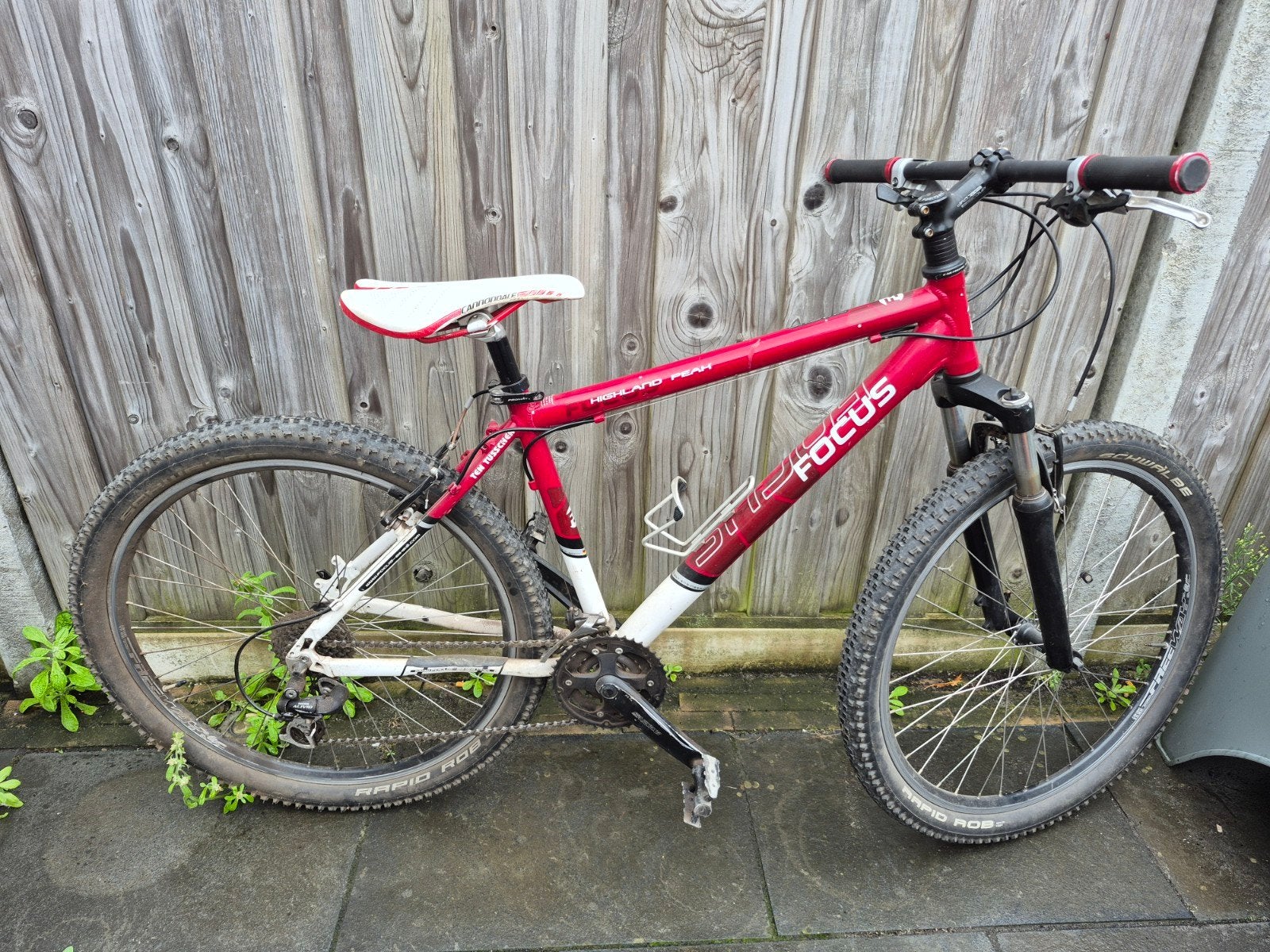Focus Highland Peak MTB, Fietsen en Brommers, Gebruikt, Hardtail, Velgrem, 49 tot 53 cm