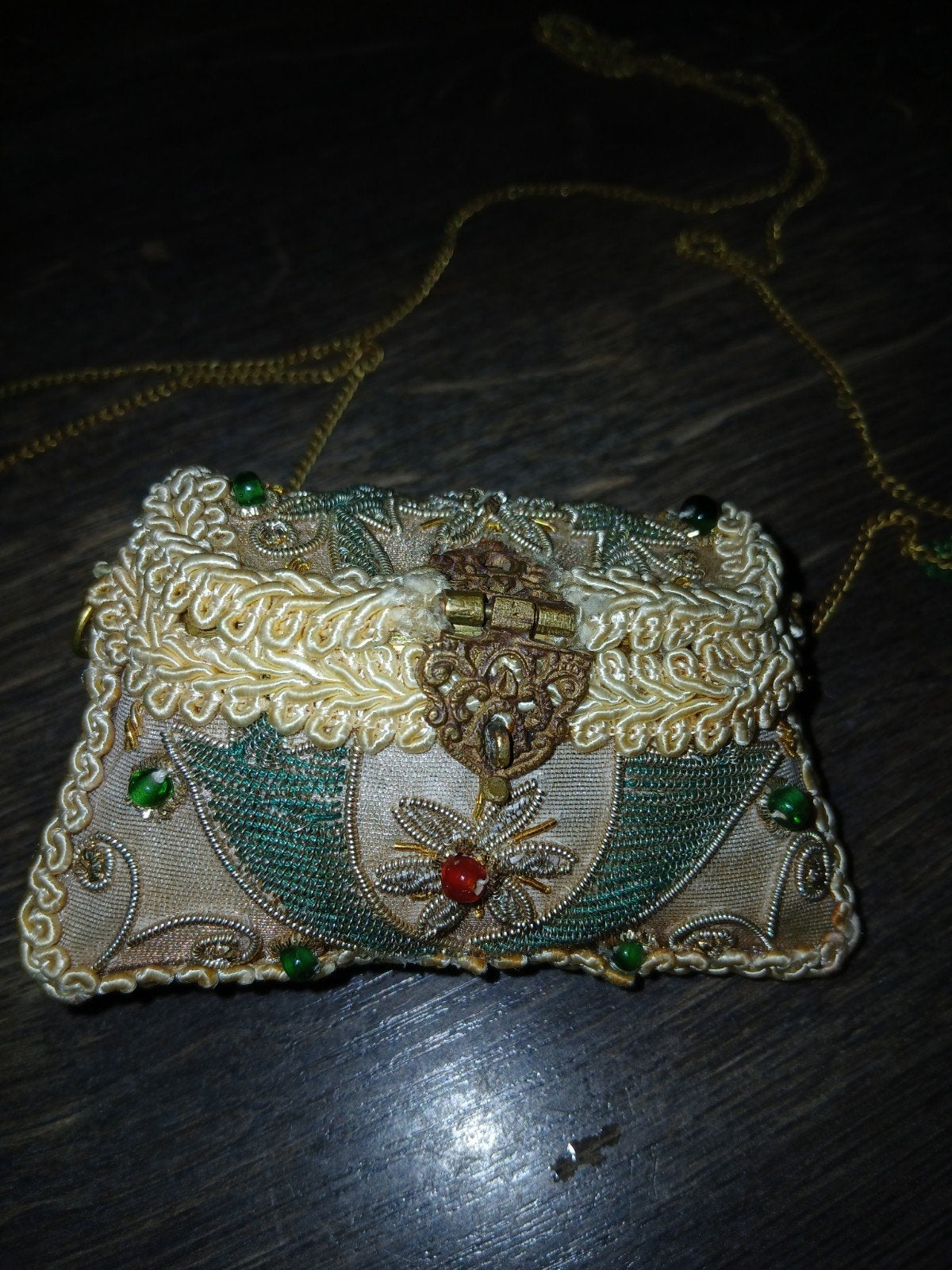 antiek beursje tasje, Antiek en Kunst, Ophalen of Verzenden