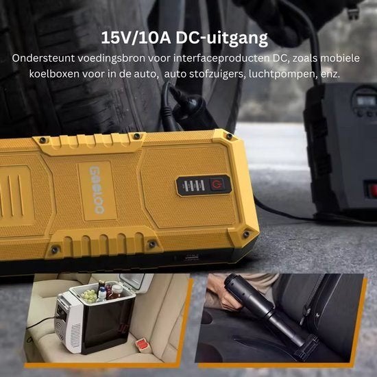 Jumpstarter - Jumpstarter voor Auto - 12V - 4000A - 26800mAh, Corvance B.V., Verzenden, Nieuw, Corvancebol@gmail.com