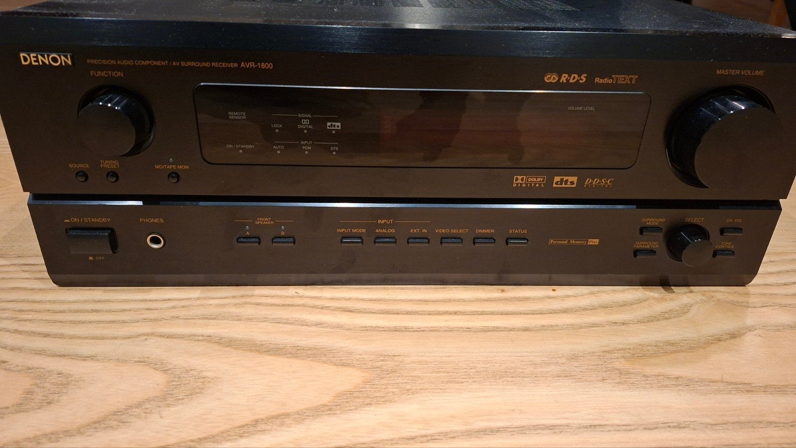 Denon AVR-1800 AV Receiver - Pootjes los, Ophalen, Gebruikt, Denon, 120 watt of meer