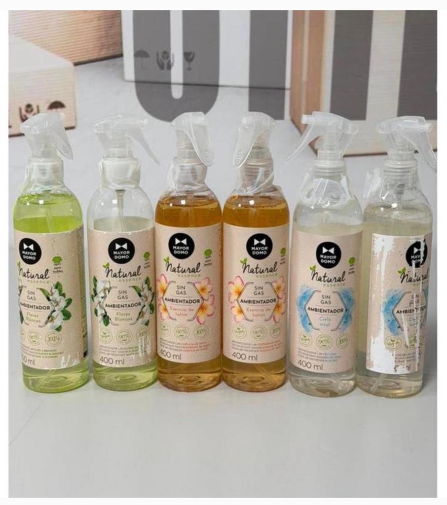 Mayordomo Stoffen Luchtverfrisser Spray 6x Spaanse Reiniging, Overige typen, Ophalen of Verzenden, H, H