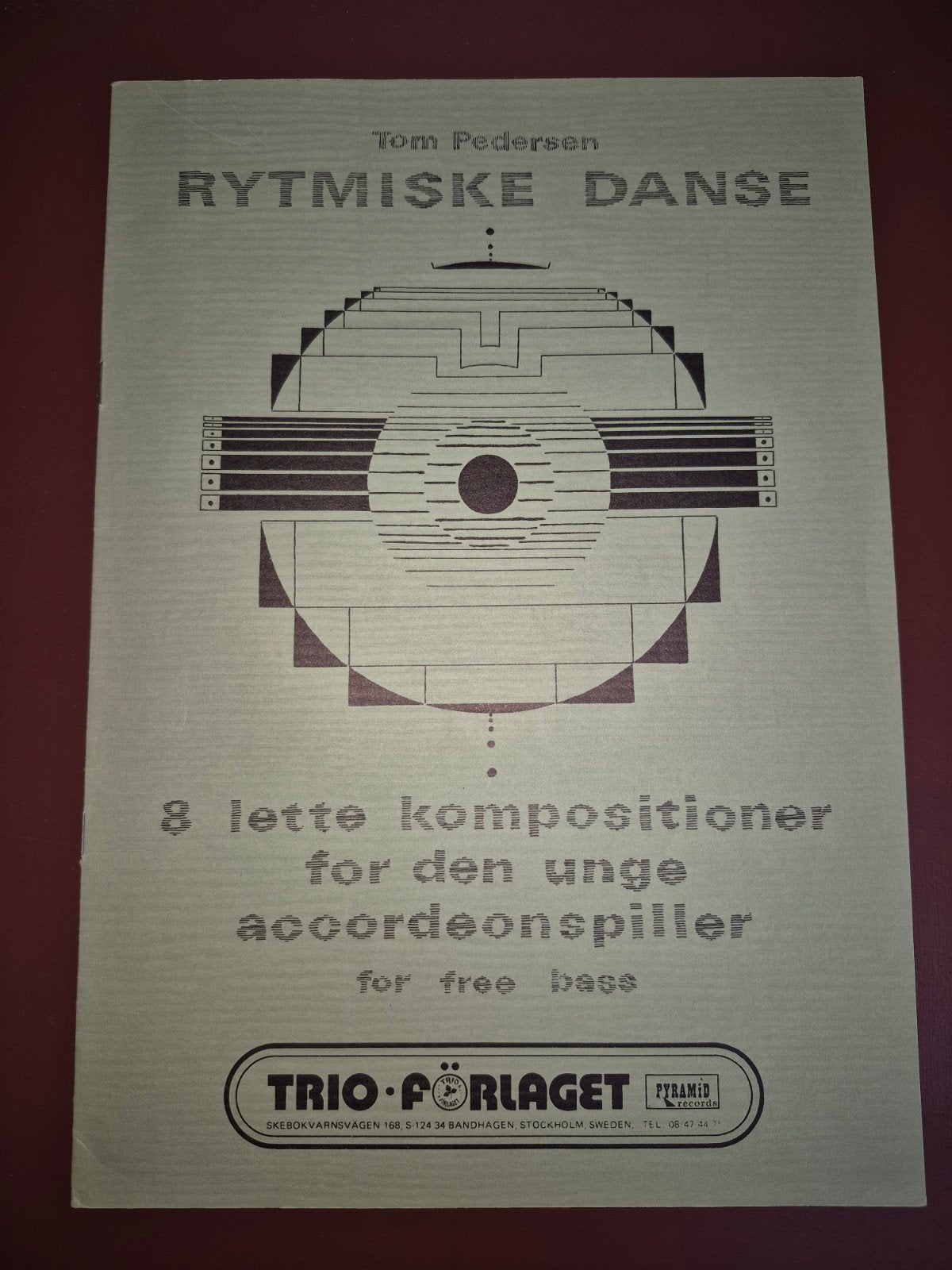 Tom Pedersen - Rytmiske Danse Accordeon Boek, Verzenden, Nieuw, Accordeon