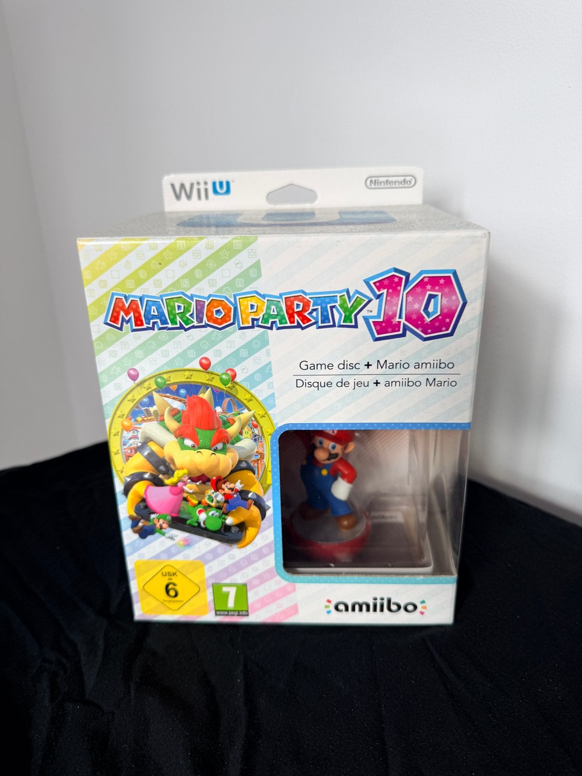 Mario Party 10 Wii U + Mario amiibo - Nieuw in doos, Spelcomputers en Games, Ophalen of Verzenden, Nieuw, Zonder controller, Met games