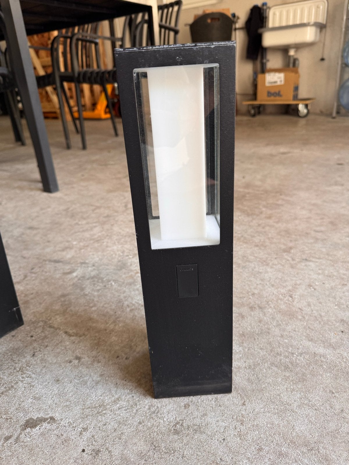 Philips Hue Impress Buitenlampen sokkellamp 4x 40cm, 2x 77cm, Ophalen, Gebruikt, Minder dan 50 watt, Staande lamp