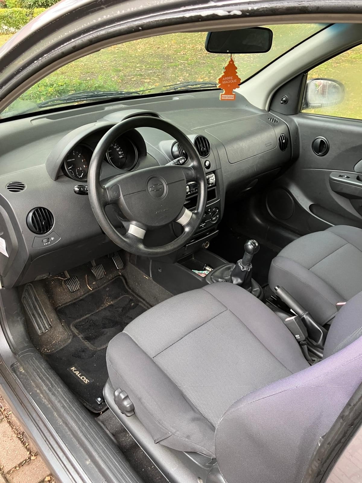 Chevrolet Kalos 1.2 3D 2006 Grijs, Auto's, Voorwielaandrijving, 1150 cc, 40 €/maand, 4 cilinders