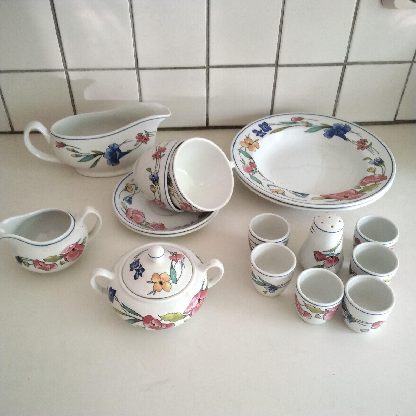 Wood & Sons alpine meadow items, Ophalen of Verzenden, Zo goed als nieuw, Bord(en), Overige stijlen