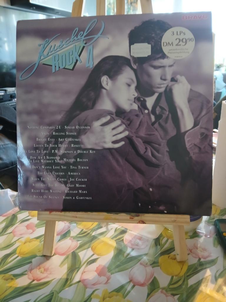 Kuschel Rock 4 - 3 LP's verzamelalbum (1990), Ophalen of Verzenden, Gebruikt