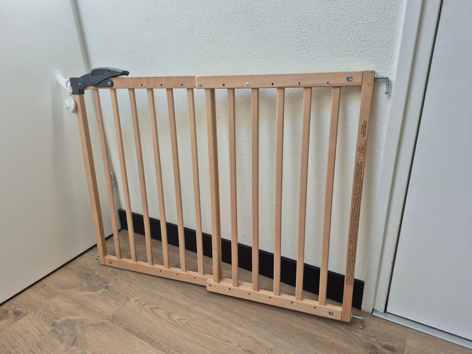 traphekje hout uitschuifbaar, Ophalen, 100 tot 115 cm, Zo goed als nieuw, Schroefhekje