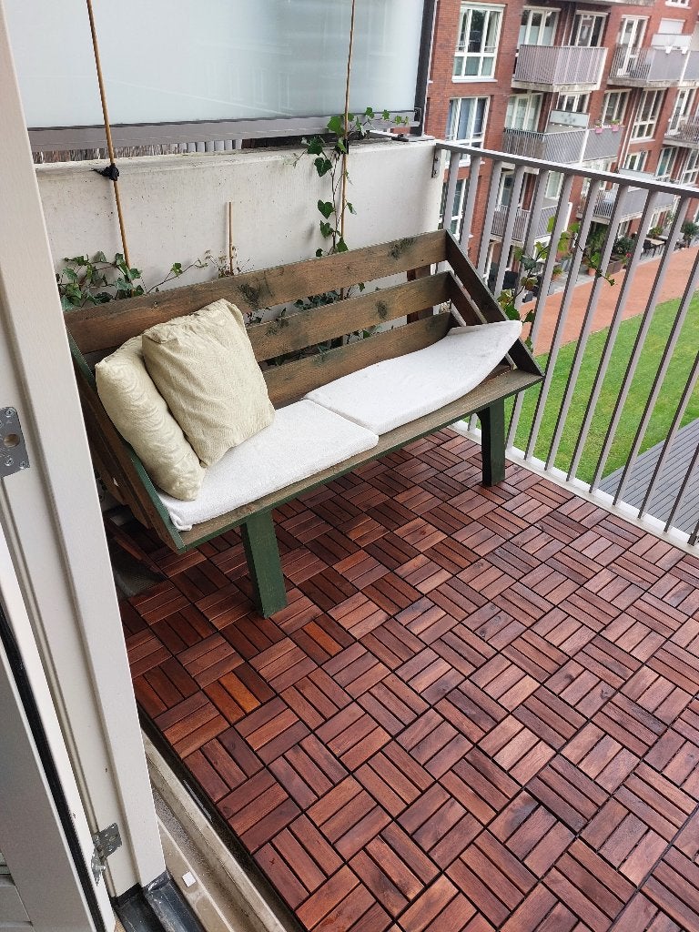 Buitenbankje, Ophalen, Gebruikt, Hout