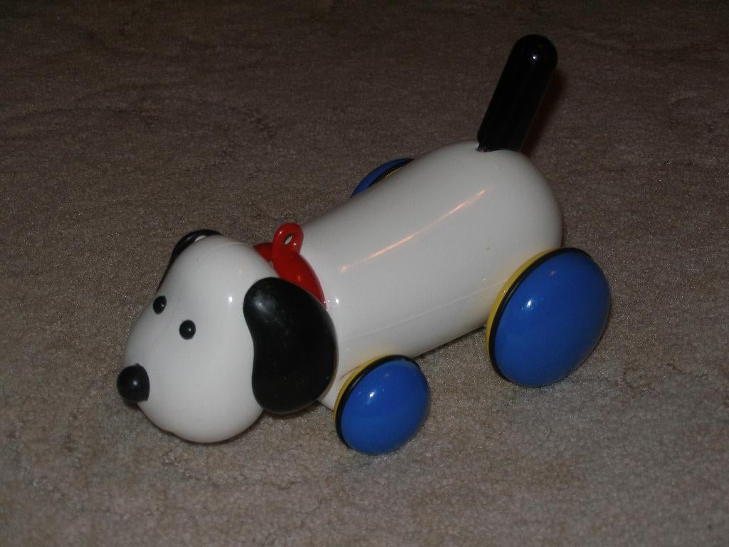 1 gekleurd hondje wat geluid maakt en beweegd, Ophalen of Verzenden, Zo goed als nieuw, Jongen of Meisje
