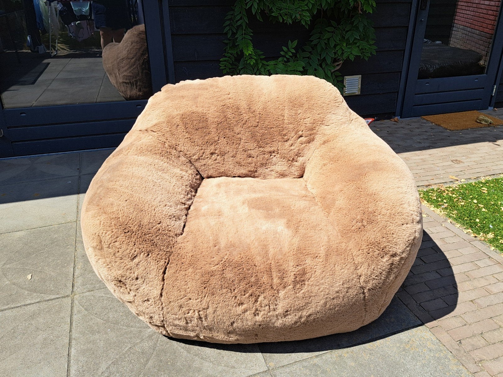 Fatboy-stijl relax fauteuil, Huis en Inrichting, Fauteuils, Ophalen, Zo goed als nieuw, 75 tot 100 cm, 50 tot 75 cm