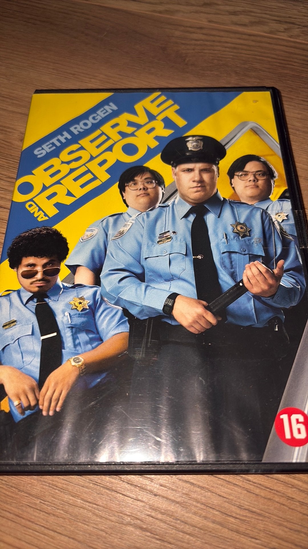 Observe and Report met Seth Rogen op dvd., Vanaf 16 jaar, Ophalen of Verzenden, Zo goed als nieuw, Actiekomedie