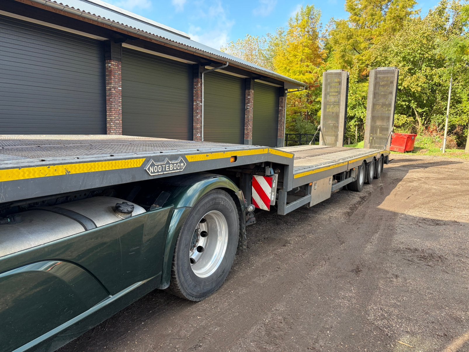 Nooteboom dieplader oplegger, Particulier, Te koop
