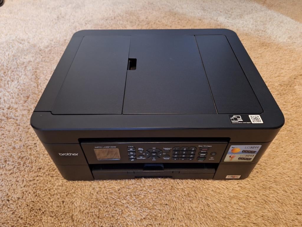 Brother MFC-J491DW printer met wifi, van 2020 ., Computers en Software, Printers, Ophalen, Gebruikt, Scannen
