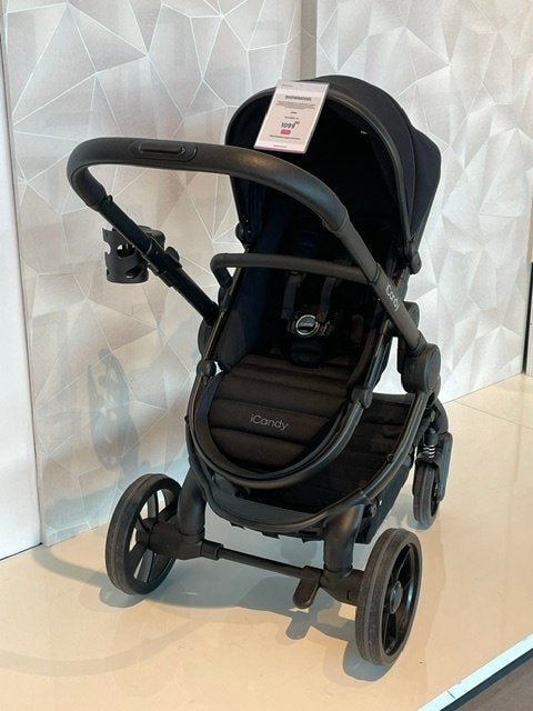 Icandy Peach 7 Kinderwagen 2in1 Compleet bundel - Black, Ophalen of Verzenden, Zo goed als nieuw
