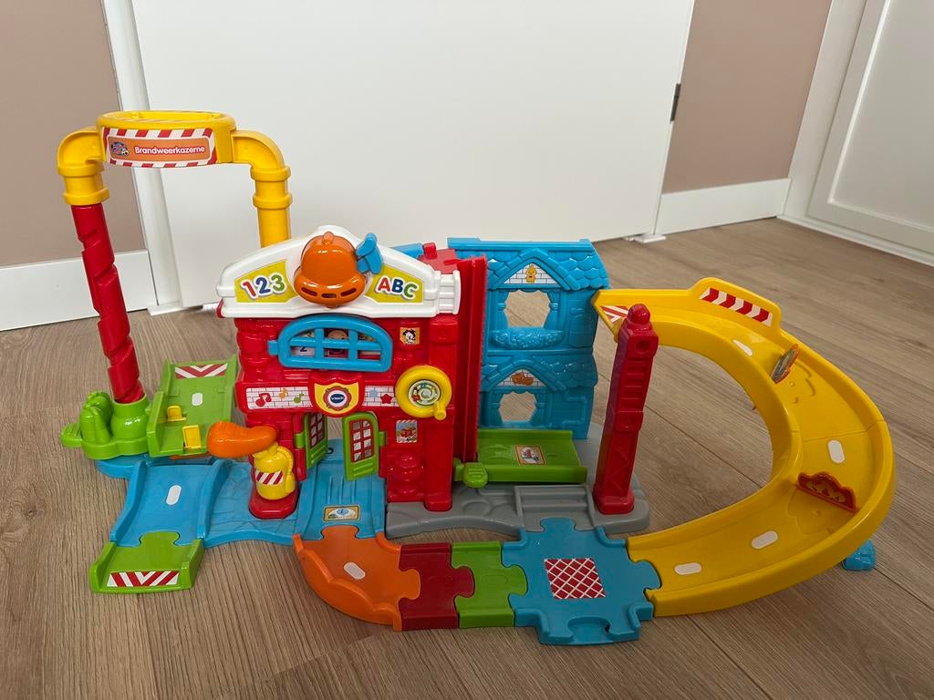 Toet toet autobaan, Kinderen en Baby's, Speelgoed | Vtech, Ophalen of Verzenden, Gebruikt, 6 maanden tot 2 jaar