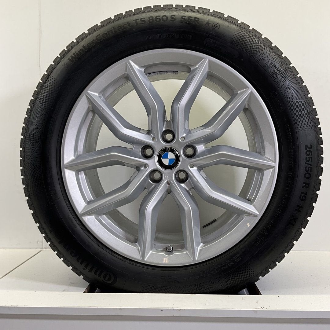 BMW X5 G05 EN X6 G06 SET VELGEN + WINTERBANDEN 19 INCH ORIG., 19 inch, Gebruikt, -, 265 mm