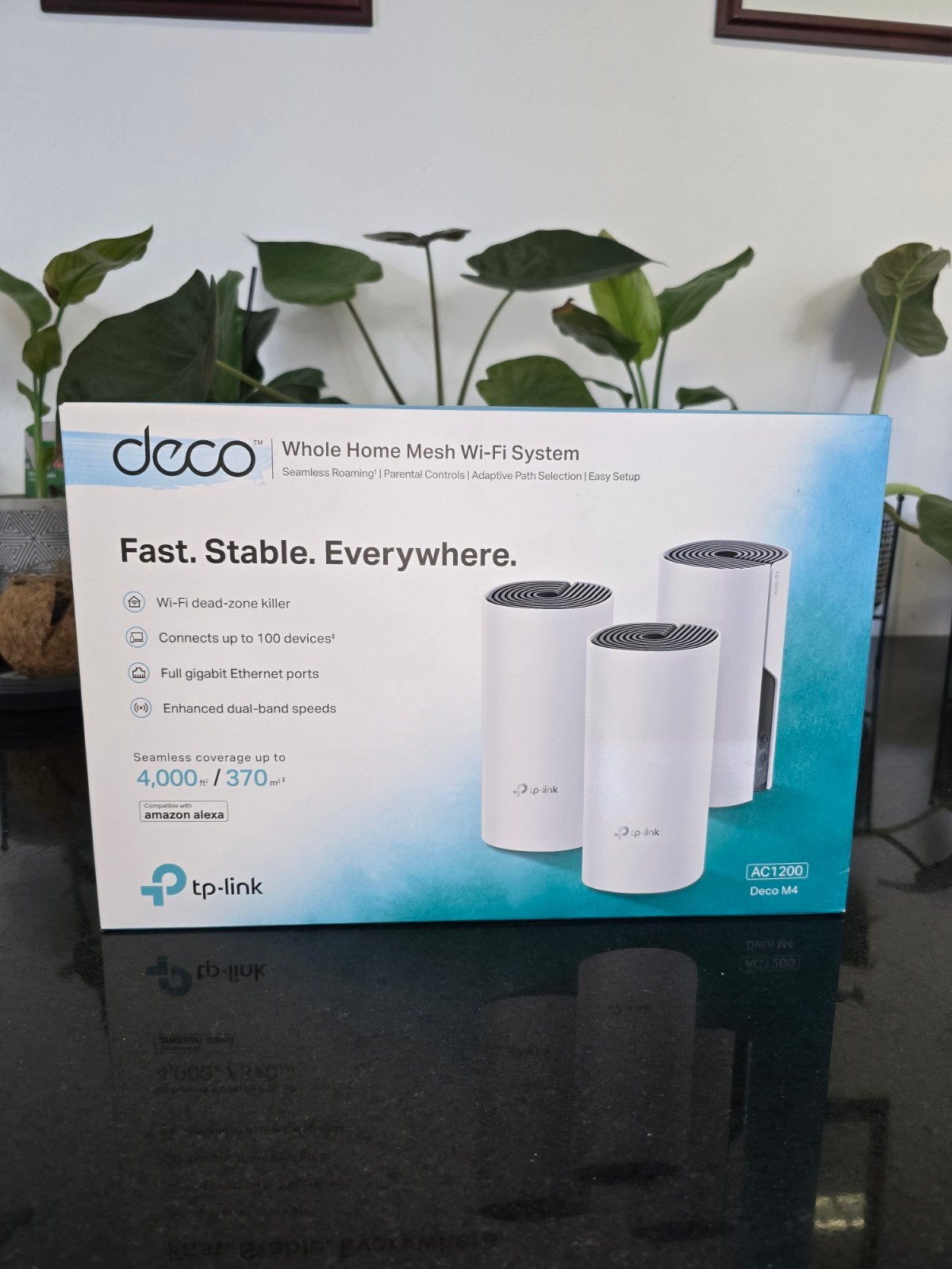 Nieuw TP-Link Deco M4 AC1200 Whole Home Mesh Wi-Fi Systeem, Computers en Software, Routers en Modems, Ophalen of Verzenden, Nieuw