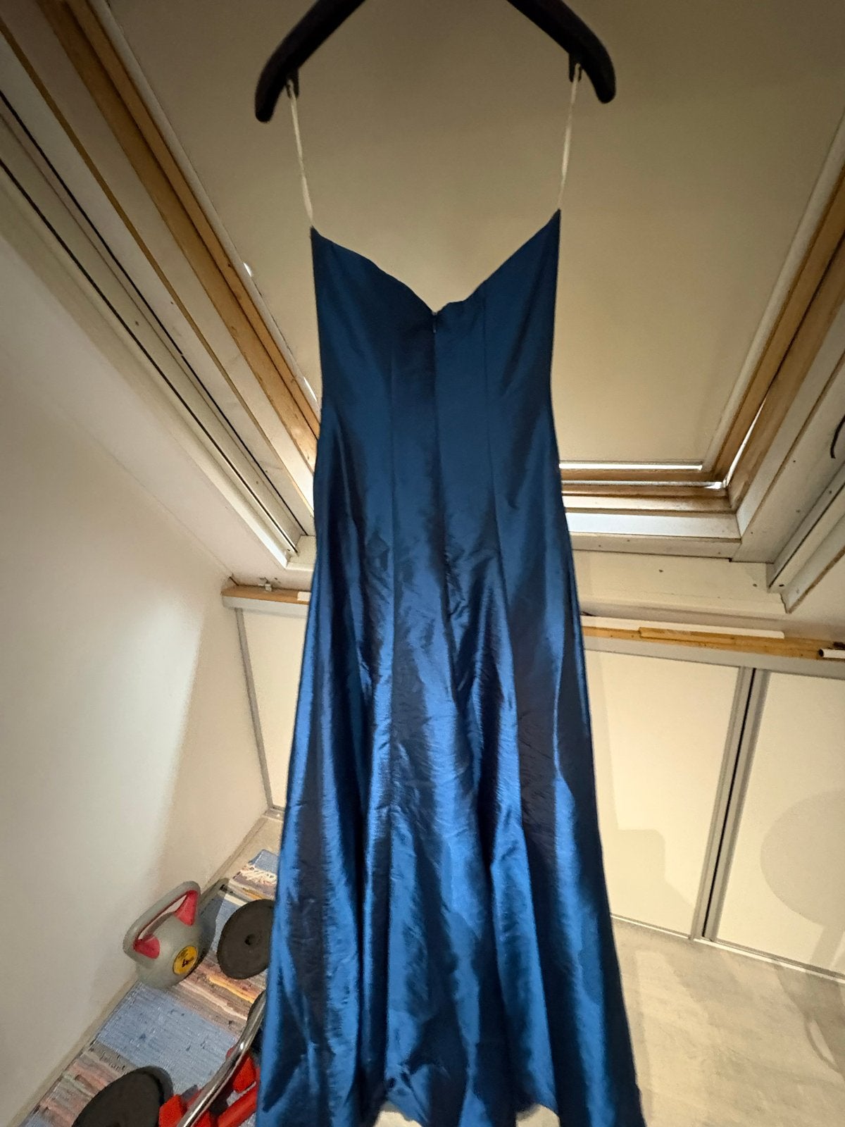 Prachtige avondjurk met sjaal, maat 36 €40, Kleding | Dames, Blauw, Ophalen of Verzenden, Zo goed als nieuw, Maat 36 (S)