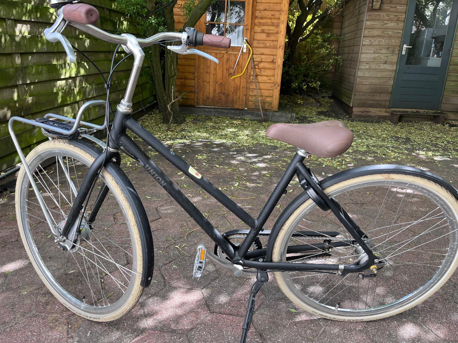 Union Flow women's bike, 3 gears, hand brakes, Minder dan 10 versnellingen, Gebruikt, 47 tot 50 cm, Schijfrem