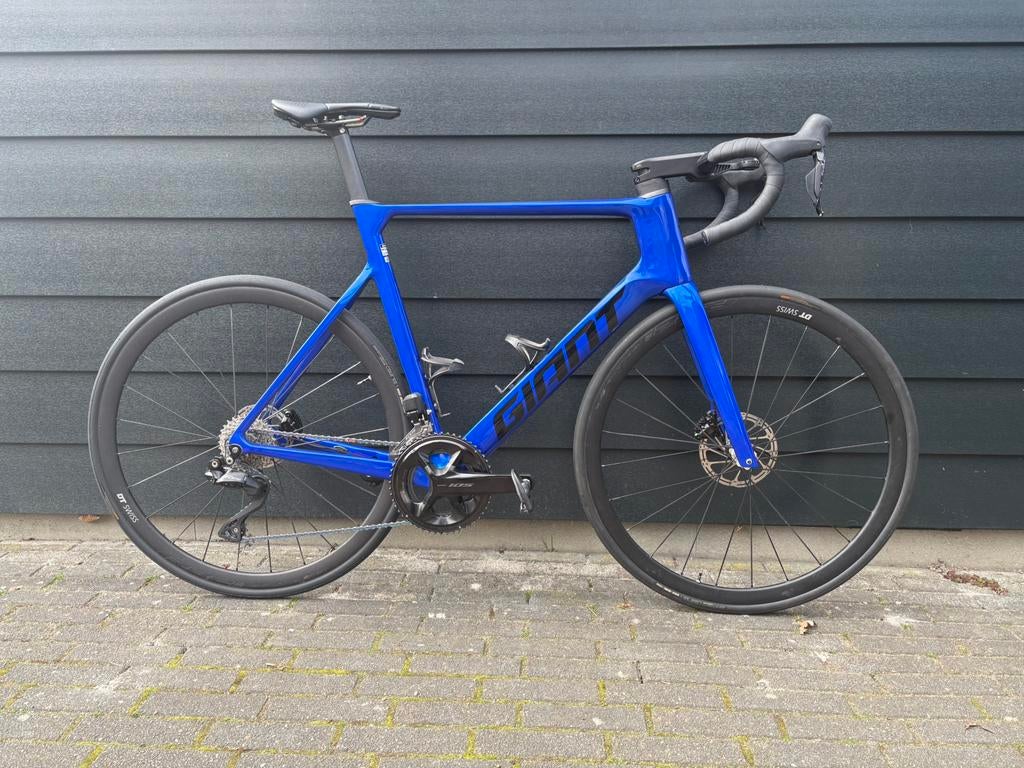 Giant Propel Advanced 2 105 DI2 Maat L, Ophalen, Carbon, Giant, Zo goed als nieuw