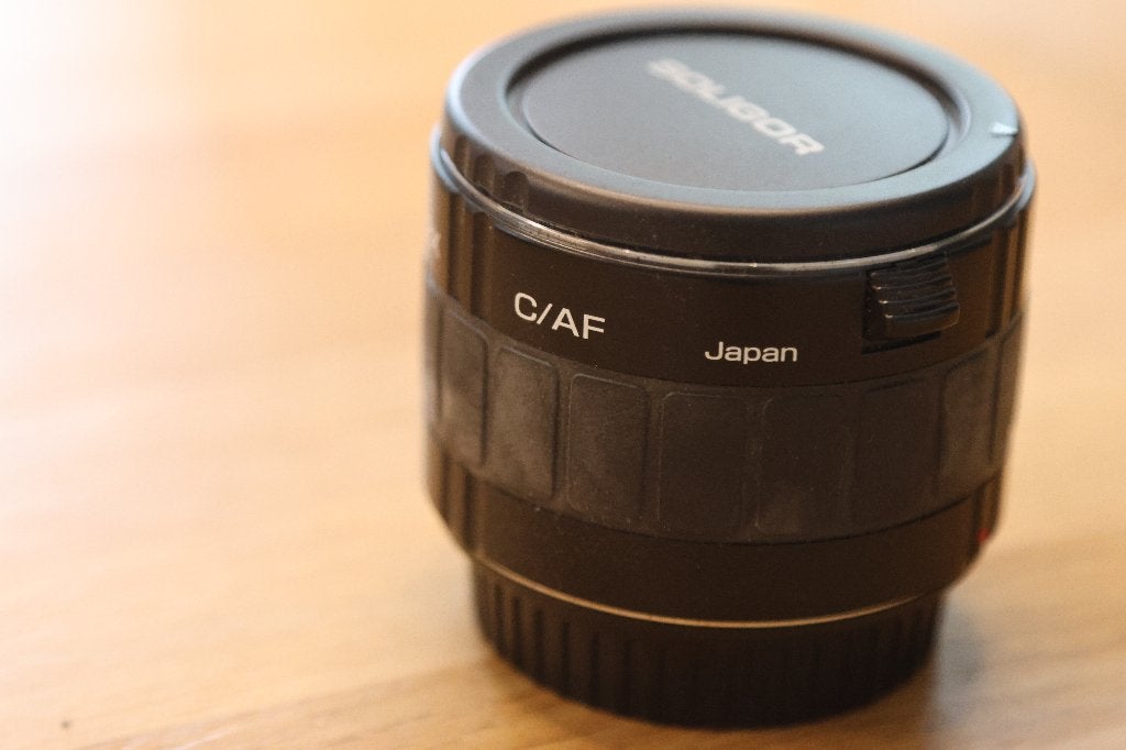Converter voor canon; 2 x en 1.4 x Merk Soligor, Audio, Tv en Foto, Fotografie | Lenzen en Objectieven, Ophalen, Gebruikt, Canon