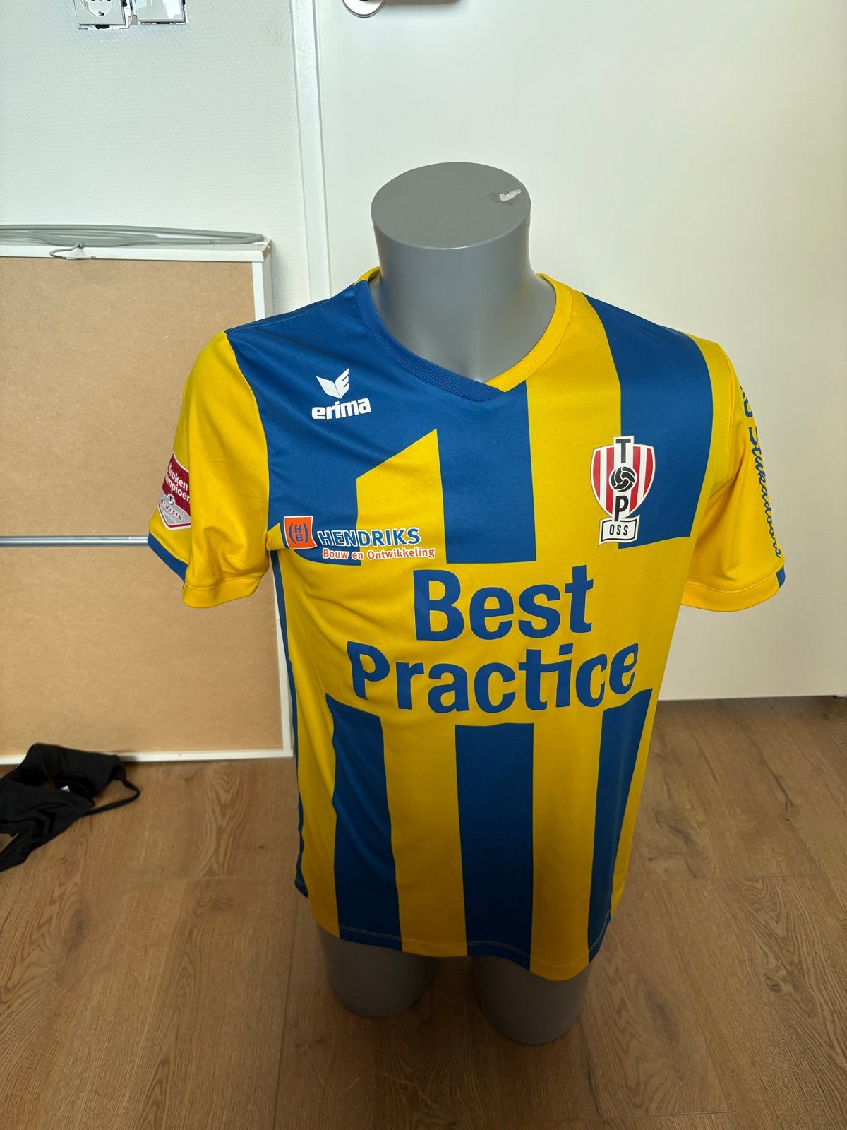 Matchworn voetbalshirt TOP Oss - Overgoor #19, Ophalen of Verzenden, Zo goed als nieuw, Shirt