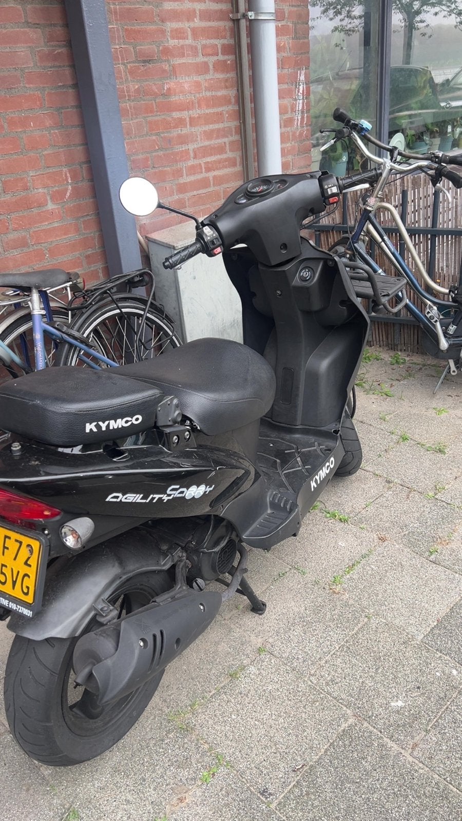 kymco agility carry + sym orbit 2 ,opknappers of onderdelen, Ophalen, Zo goed als nieuw, Benzine, Agility