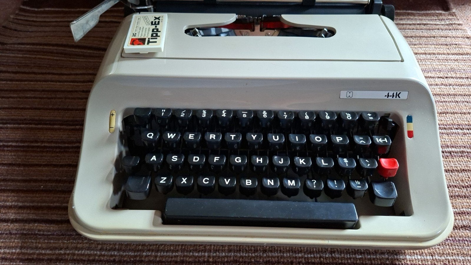 Hema 44 K typemachine, Diversen, Typemachines, Ophalen, Gebruikt