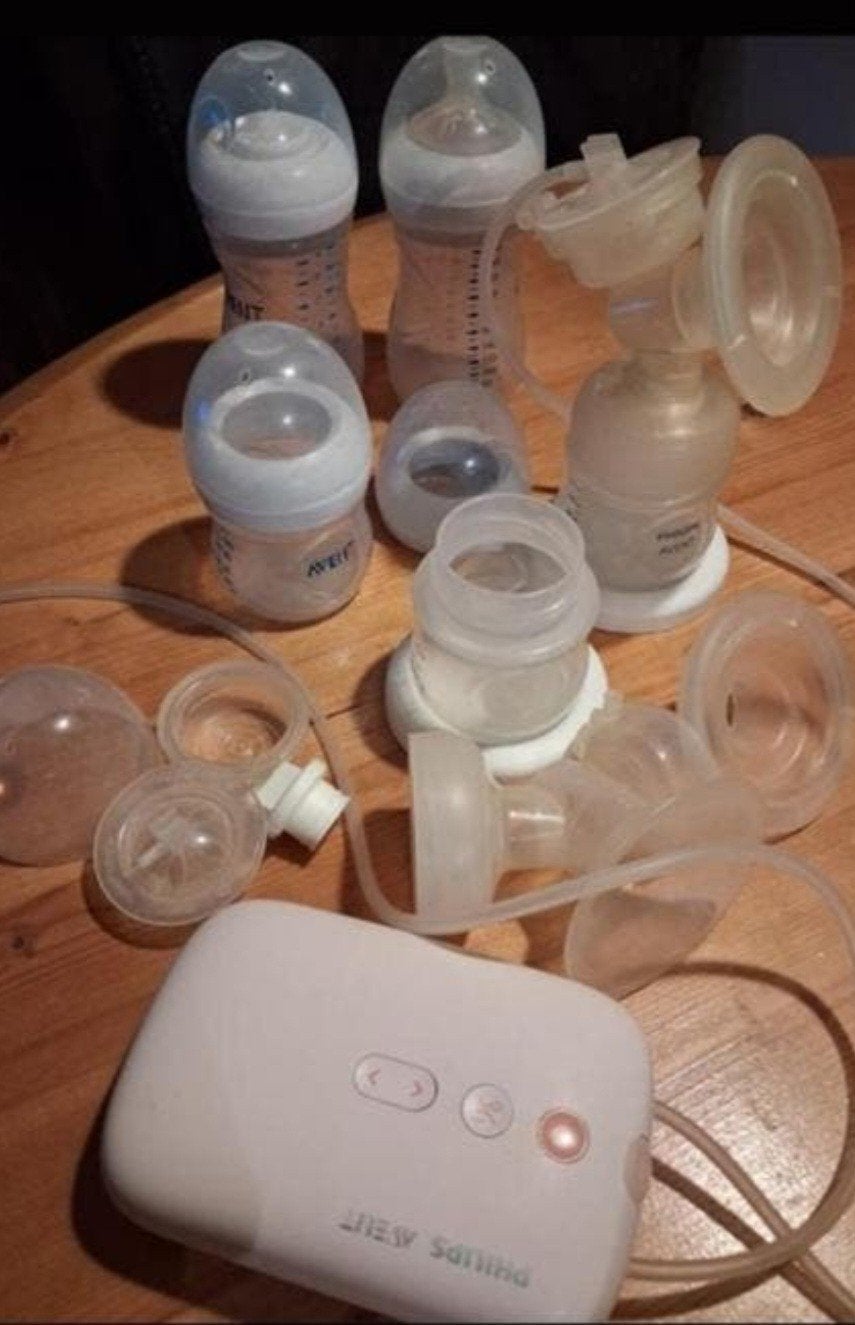 Philips Avent Borstkolf met Flessen en Accessoires, Ophalen