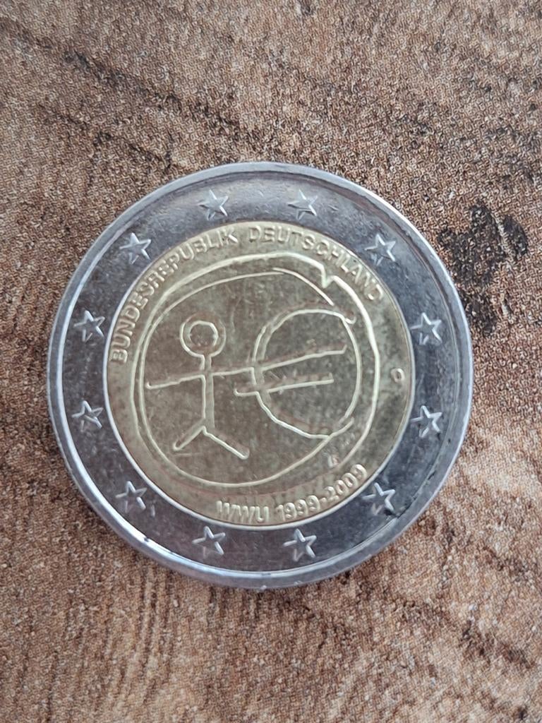 Duitse 2 euro munt - WWU 1999-2009, Postzegels en Munten, Ophalen of Verzenden, Duitsland, 2 euro, Losse munt